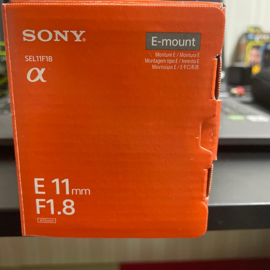 SONY SEL11F18 11mm F1.8 レンズ