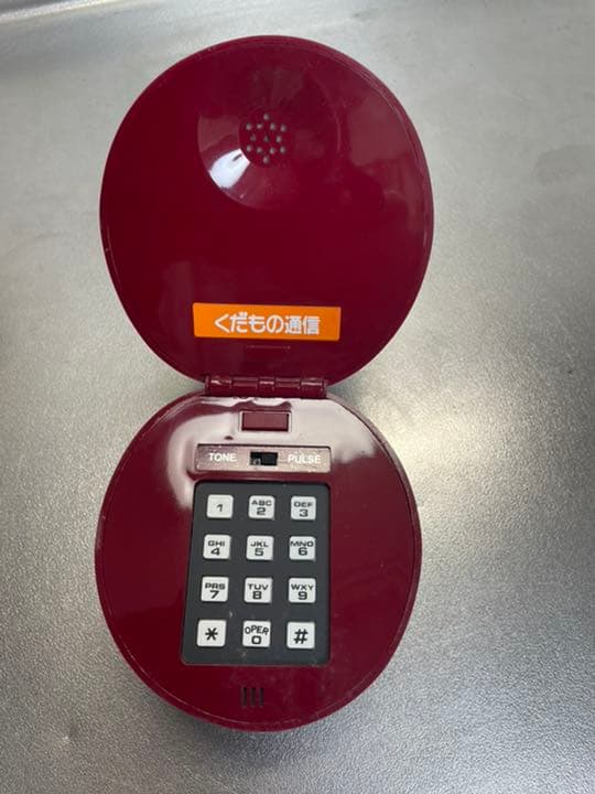 デッドストックAPLLE PHONE（アップル フォーン）昭和レトロ りんご電話