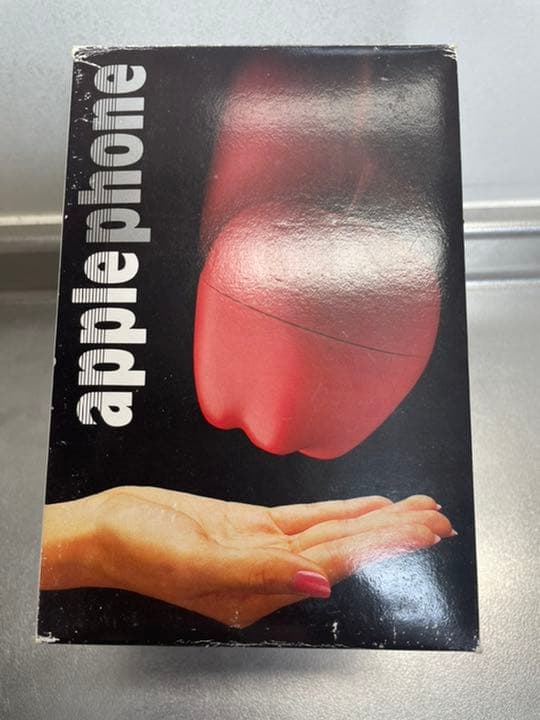 デッドストックAPLLE PHONE（アップル フォーン）昭和レトロ りんご電話