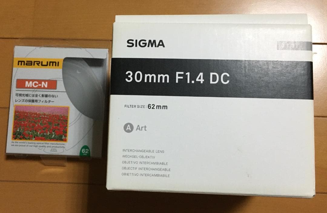 SIGMA 30mm F1.4 DCHSM Art Fマウント用