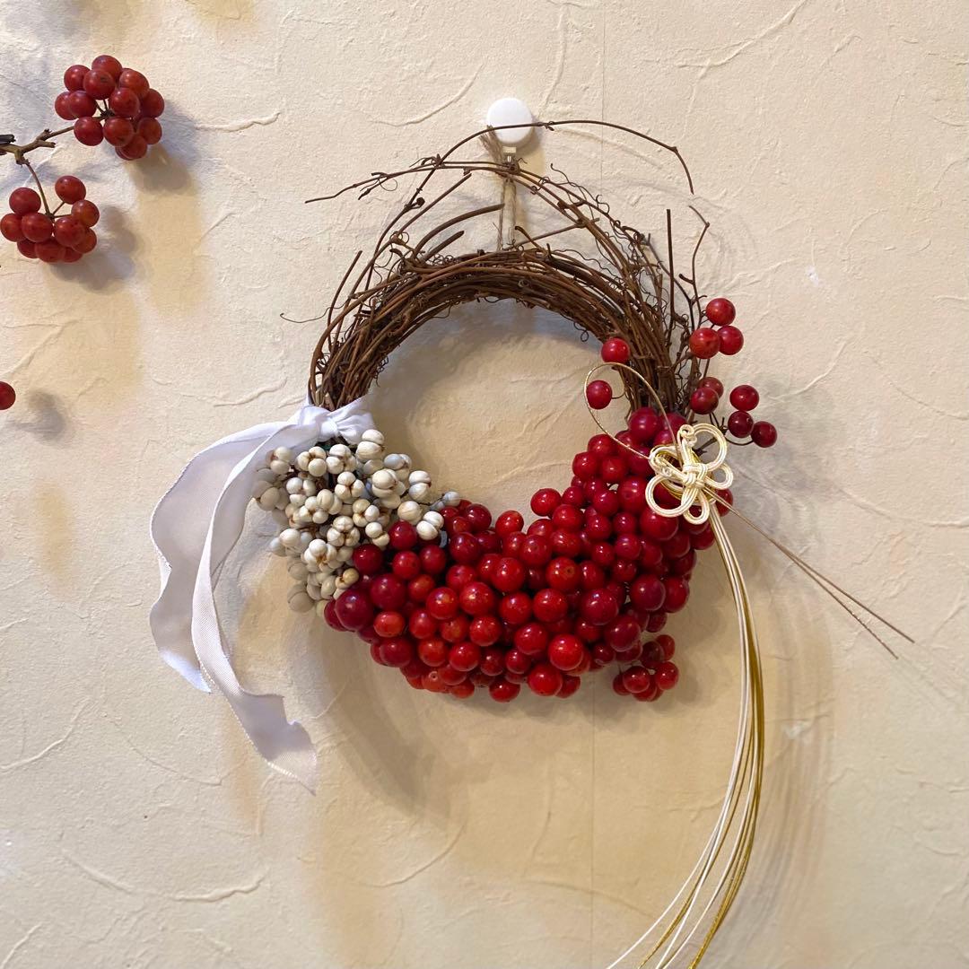 ⚠️専用品⚠️ 自然素材 のみ しめ飾り 「紬」 大 お正月飾り しめ縄 縁起物