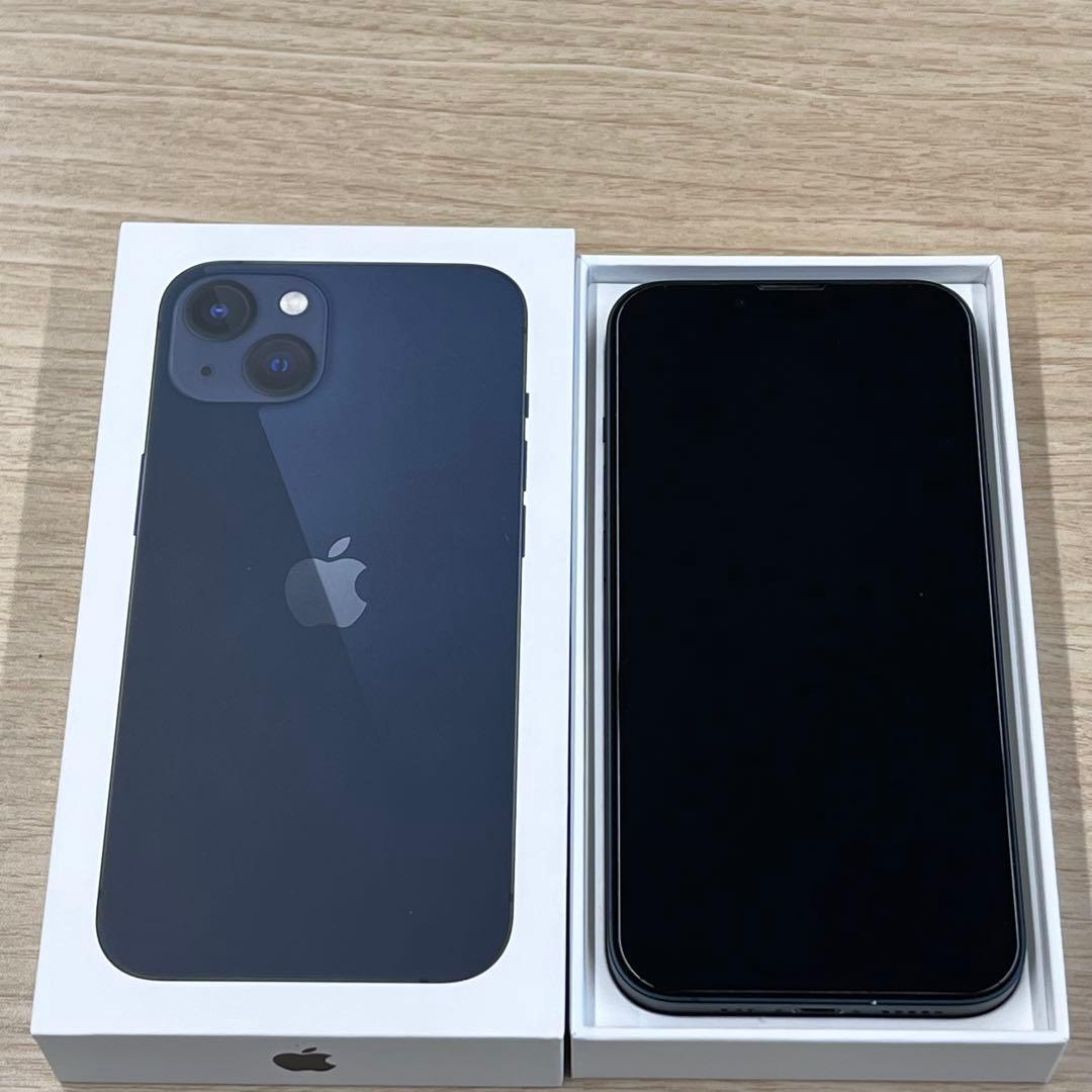 最終値下げ　美品　iPhone13 256GB SIMフリー　ミッドナイト