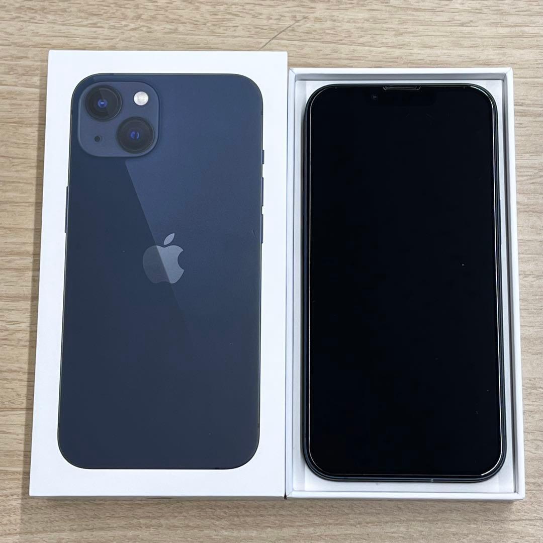 最終値下げ　美品　iPhone13 256GB SIMフリー　ミッドナイト