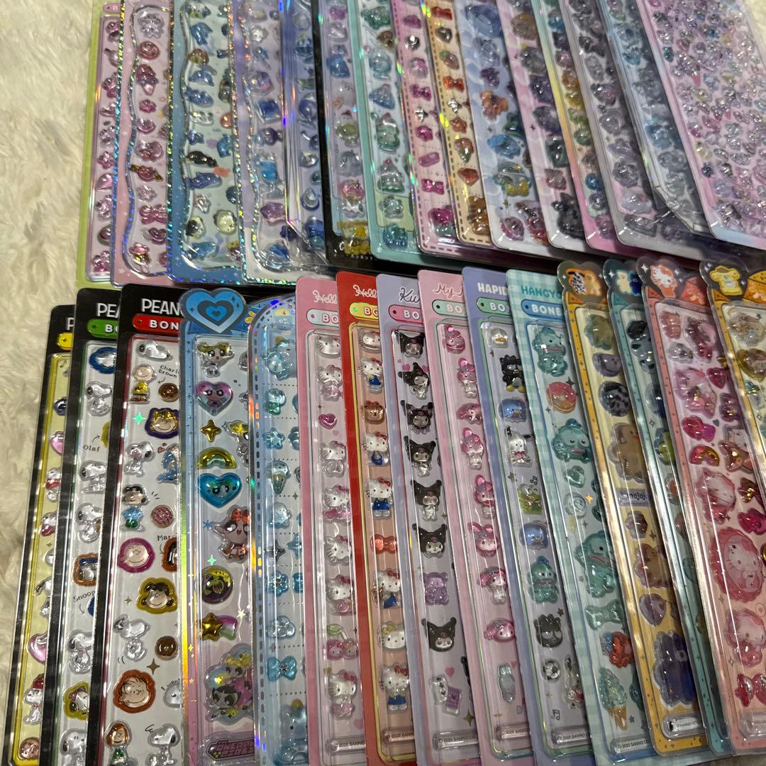 【正規品40点】ボンボンドロップシールまとめ売り サンリオ　ディズニーno.44