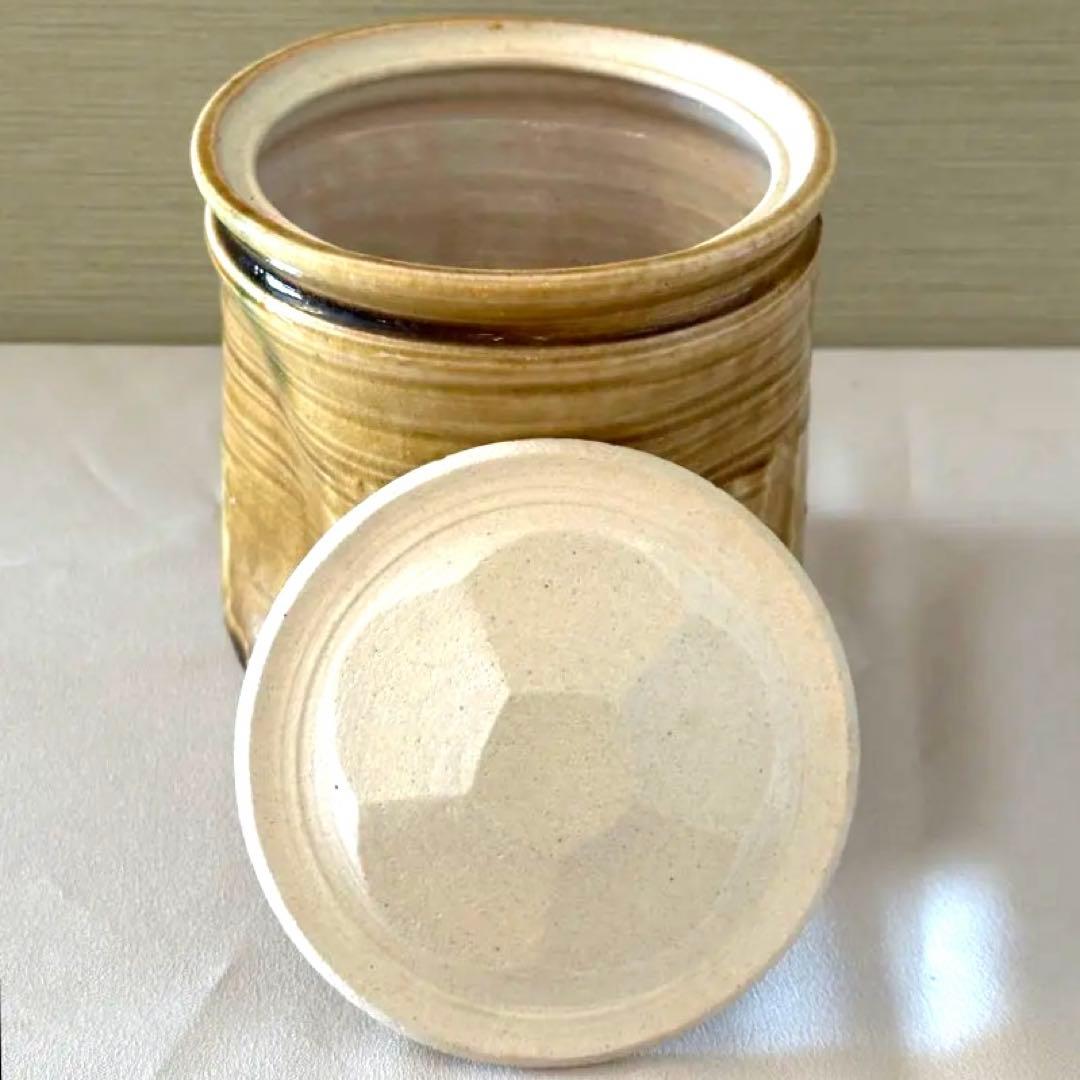 黄瀬戸 御本手 水指 茶道具