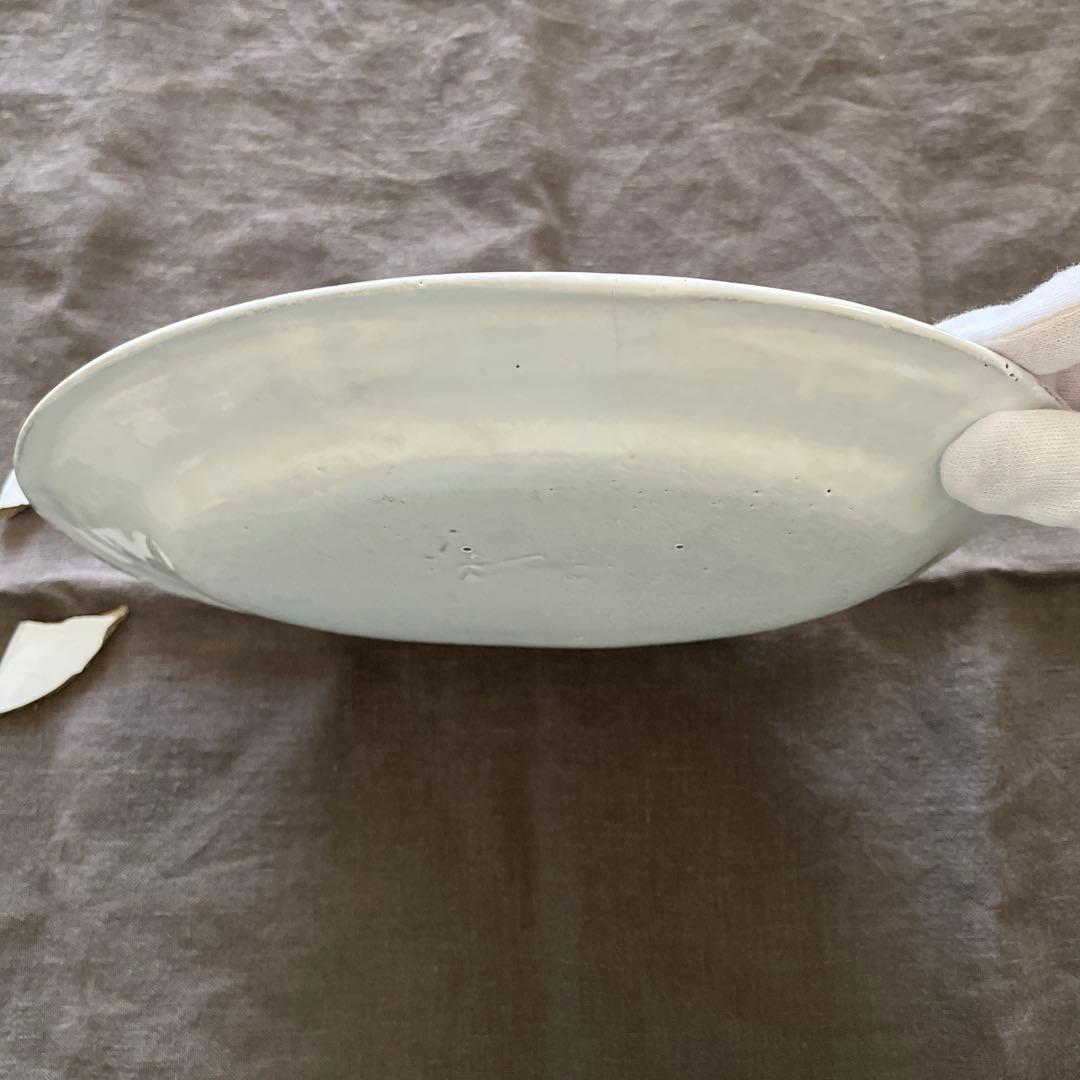 【金継ぎ用】アスティエ・ド・ヴィラット Sobre 22cm オーバルプレート