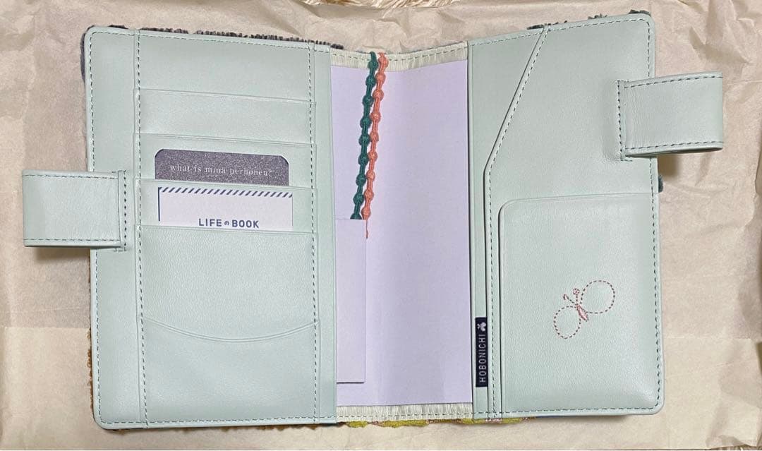 ほぼ日手帳 2022 ミナ ペルホネン piece spring mix