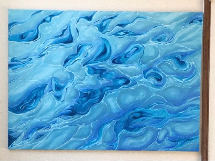 絵画　WAVE