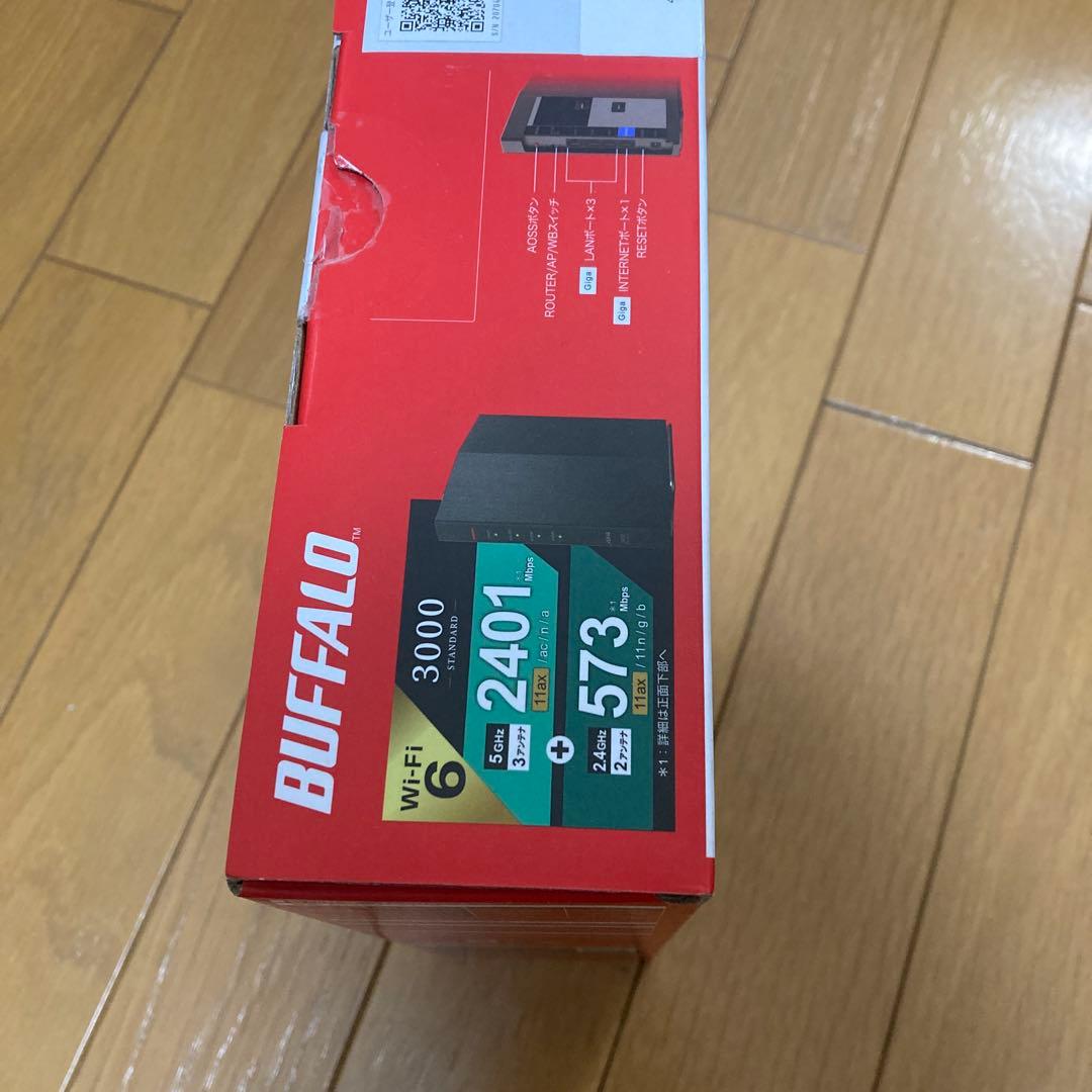 BUFFALO WSR-3000AX4/DBK Wi-Fi 6 ルーター