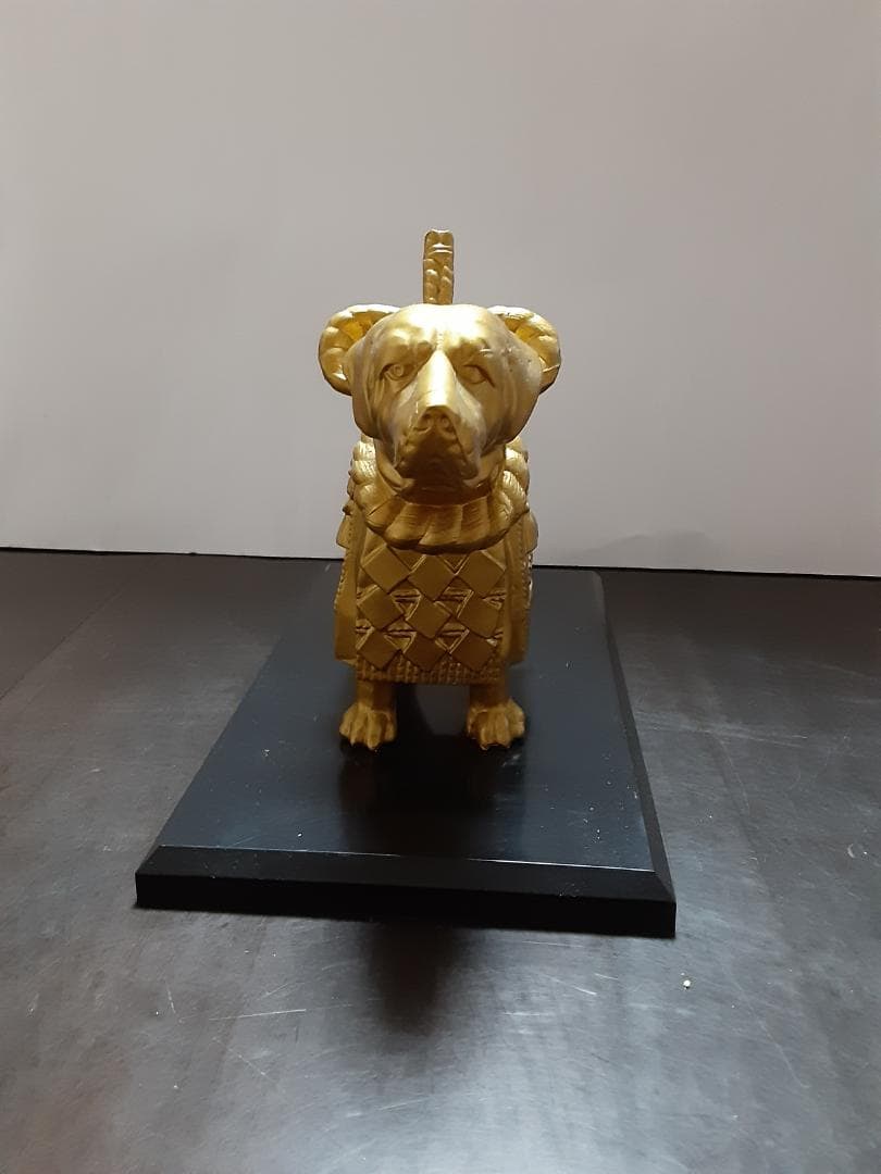 干支の置物　いぬ