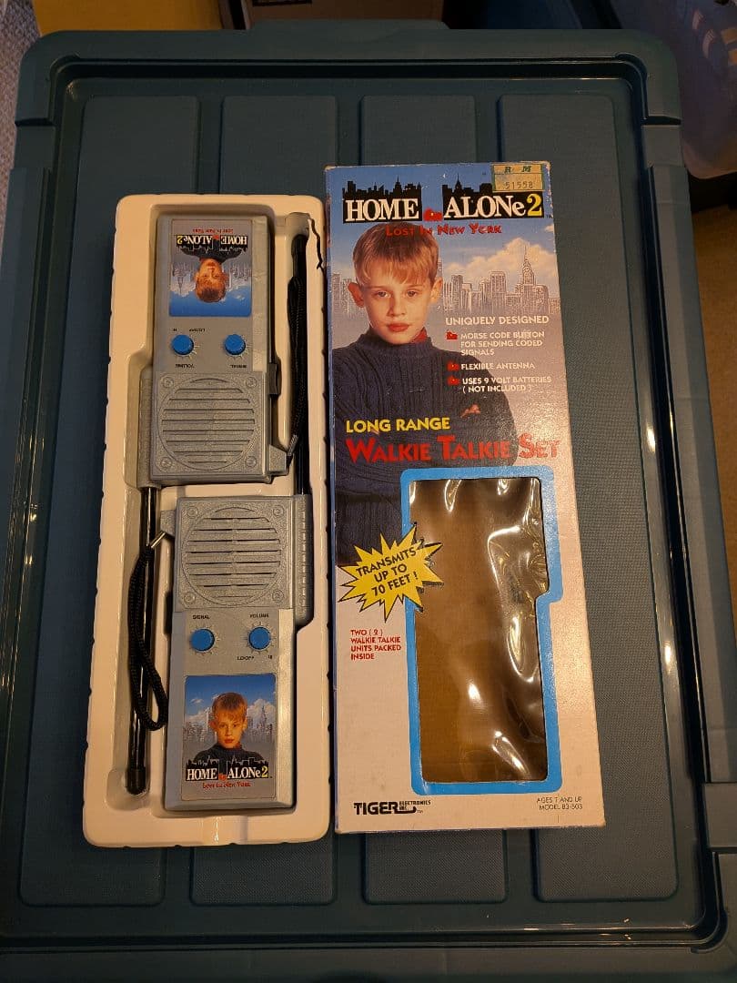 ホームアローン2 ウォーキートーキー　トランシーバ　１９９２年