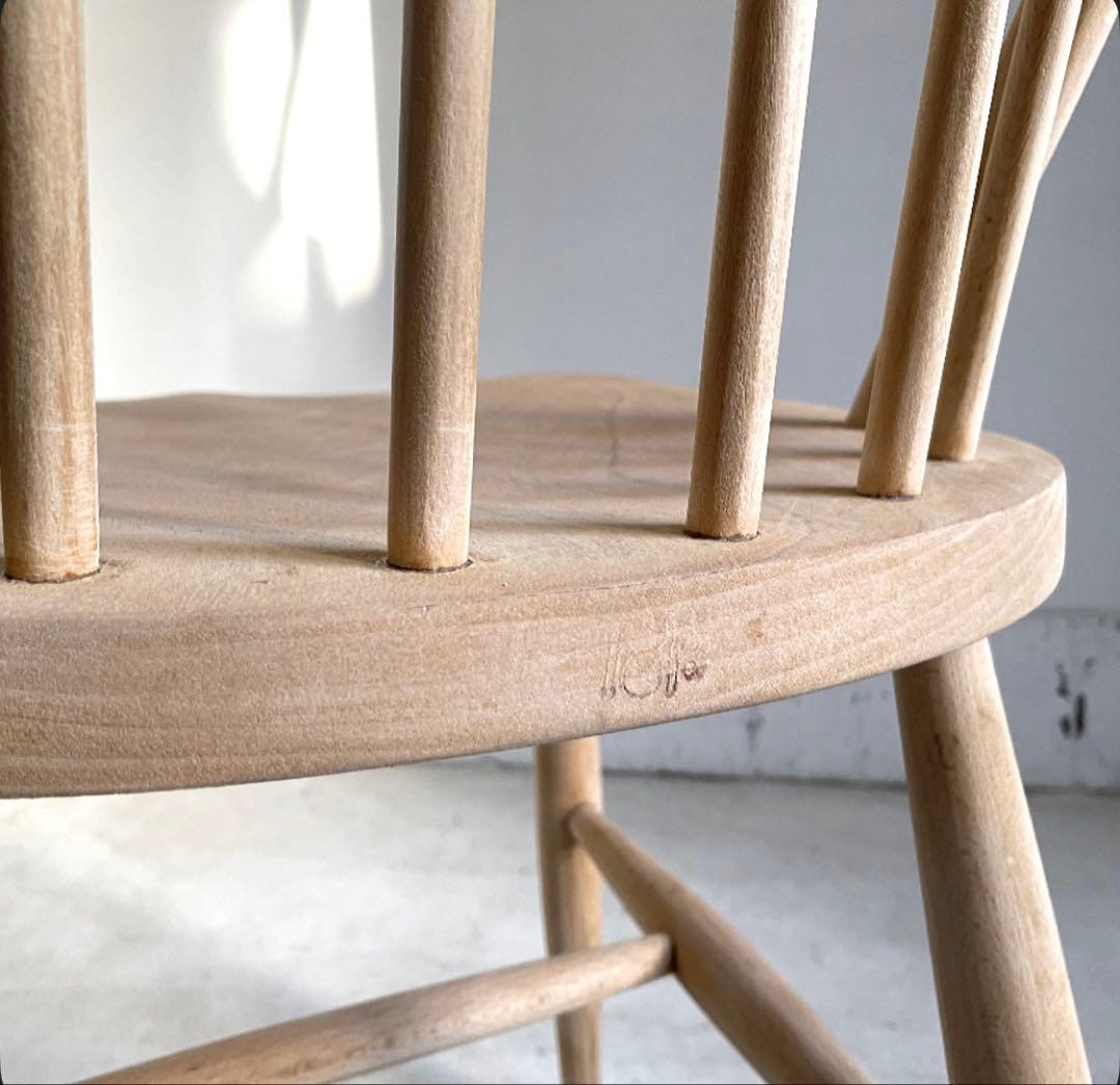 アーコールチェア イギリスアンティーク　古い椅子　ダイニングチェア