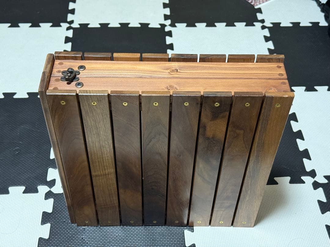 最終値下げ！俺のMOKKIN風自作テーブル ウォールナット