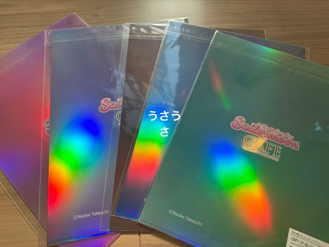 ☆新品☆セーラームーンカフェ後期☆オーロラクリアファイル（５種:外部）