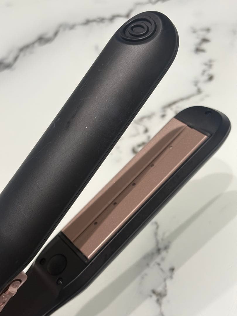 icelady Notime ヘアアイロン 黒とローズゴールド