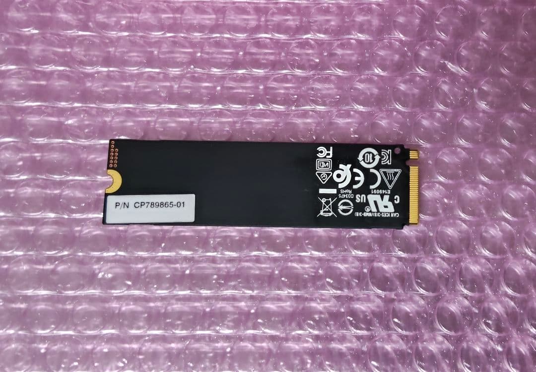 SAMSUNG 使用時間極少 NVMe m.2 2280 SSD 512G★33