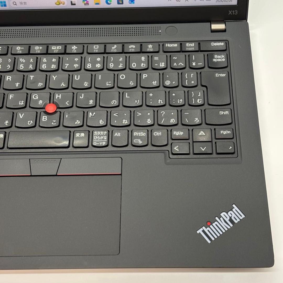 Windowsノート本体 ThinkPad X13 Gen2 AMD Ryzen5PRO 5650U 10