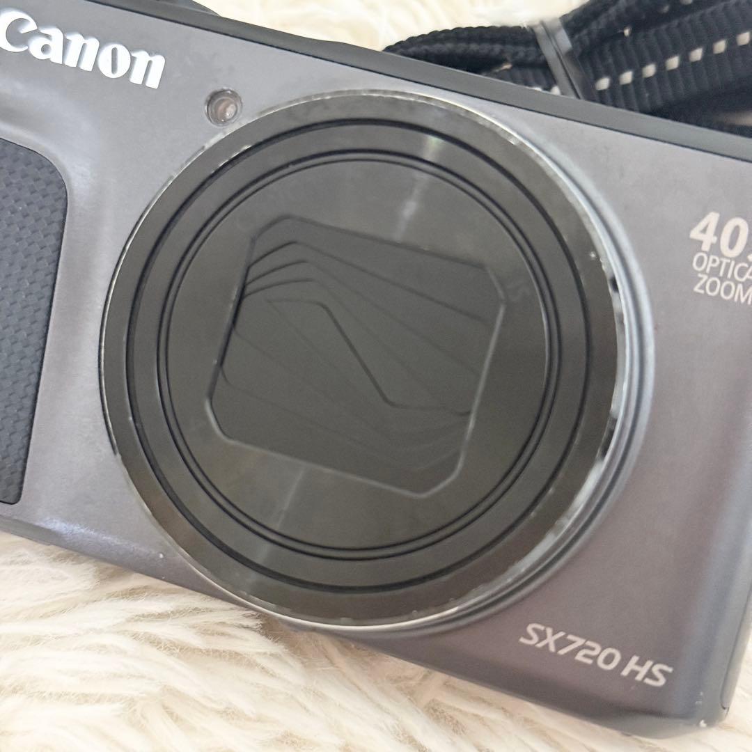 動作良好 Canon PowerShot SX720 HS ブラック キャノン