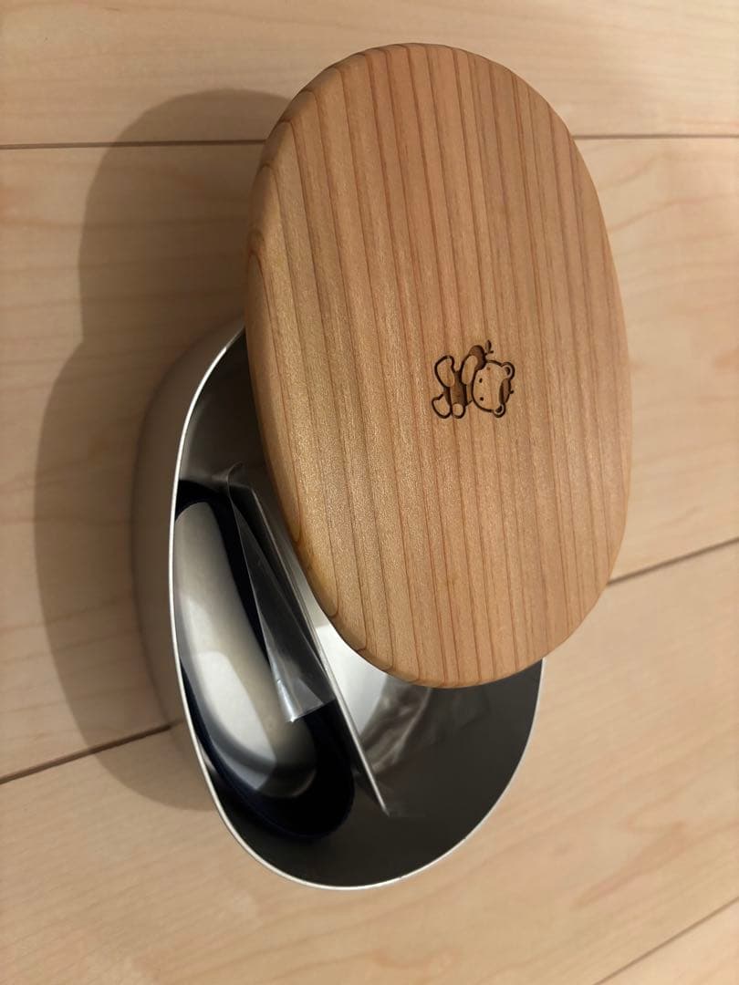 Familiar ファミリア木蓋付き　アルミ弁当箱　440ml