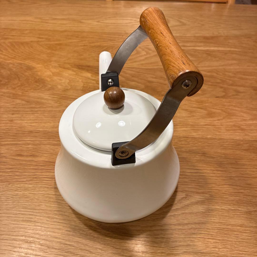 DANSK セラミックやかん ホワイト