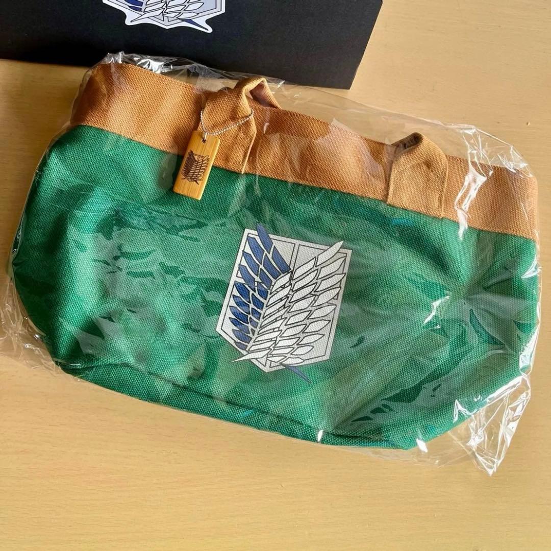 限定 進撃の日田 ハンドバッグ トートバッグ 進撃の巨人 調査兵団 未開封 新品