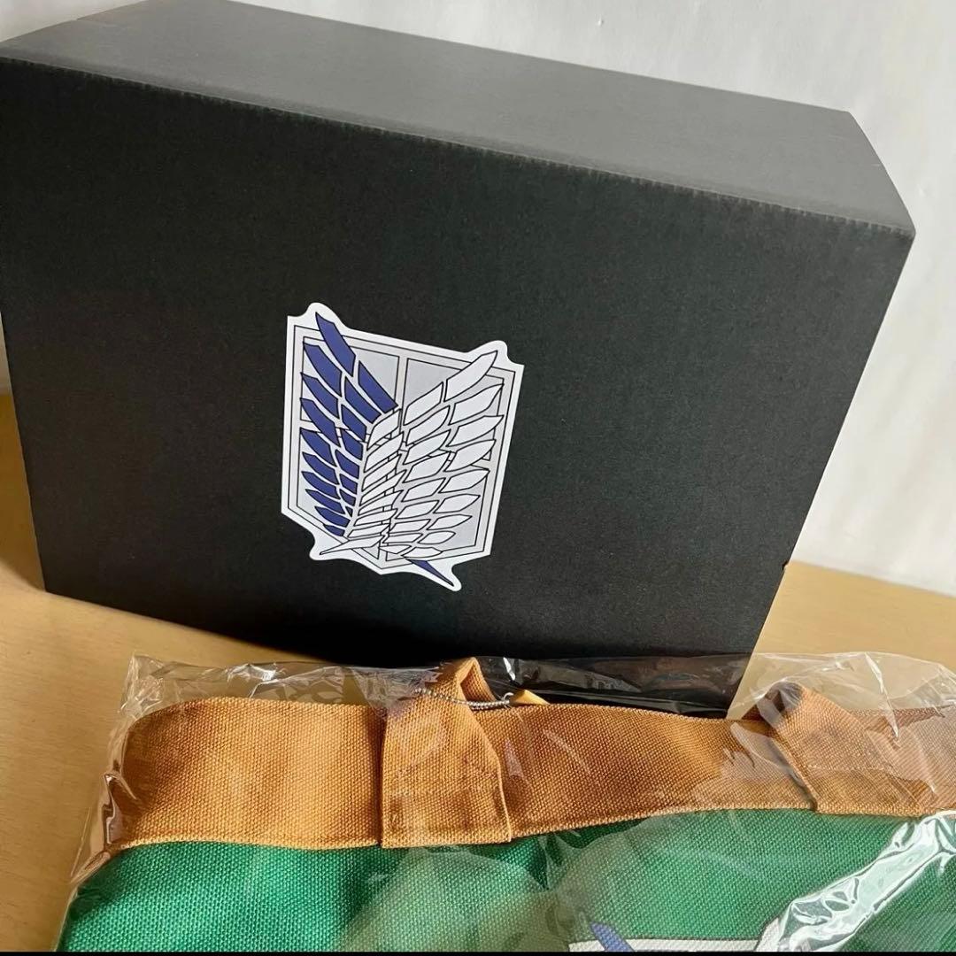 限定 進撃の日田 ハンドバッグ トートバッグ 進撃の巨人 調査兵団 未開封 新品