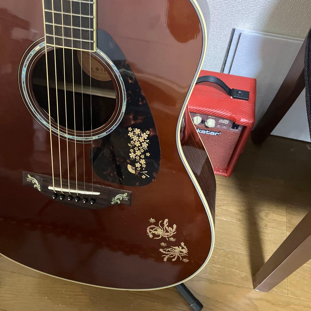 Yamaha LL6 ARE 桜装飾