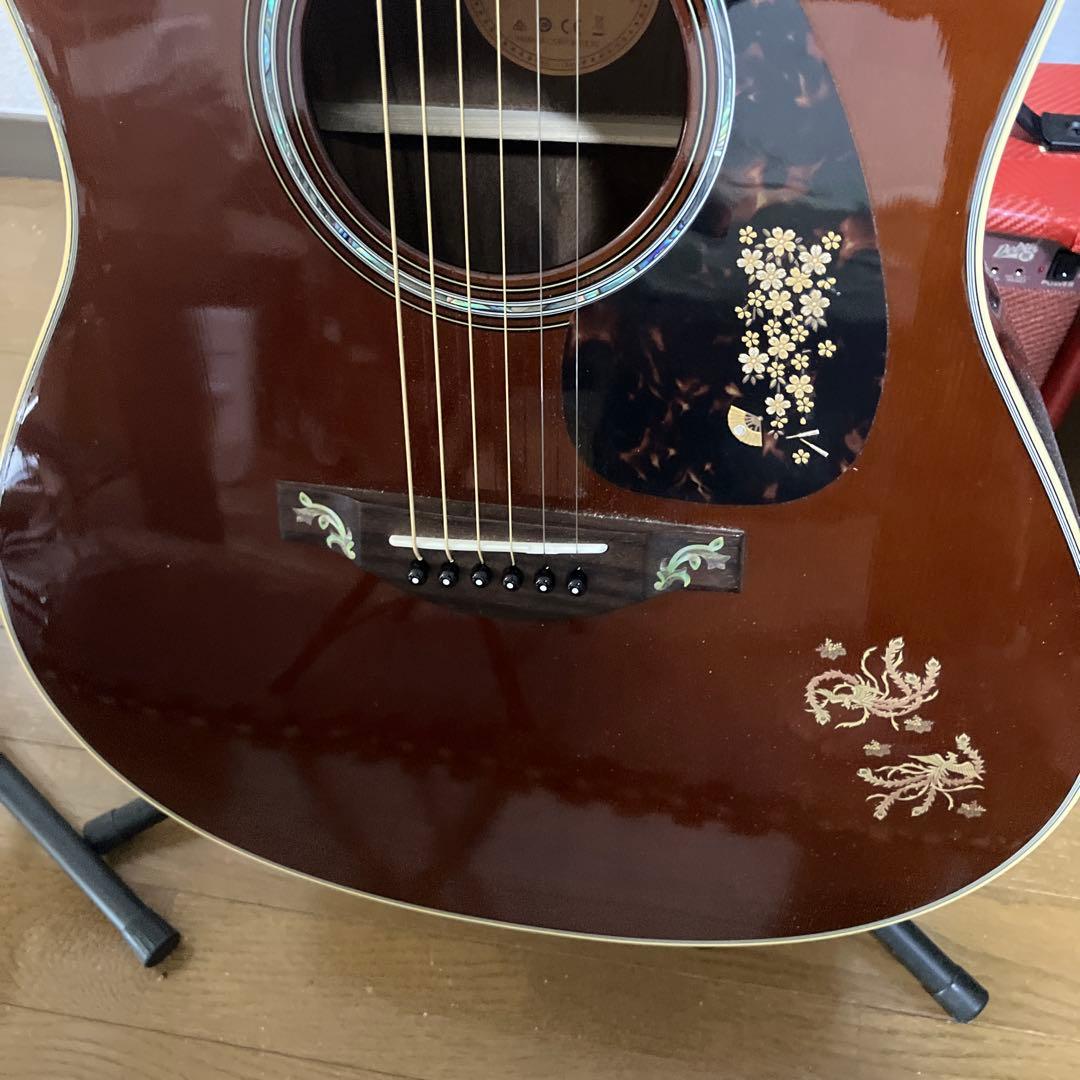 Yamaha LL6 ARE 桜装飾