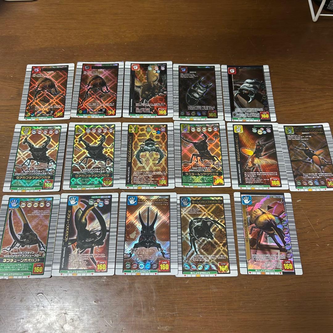 ムシキングカード 引退品 大量セット