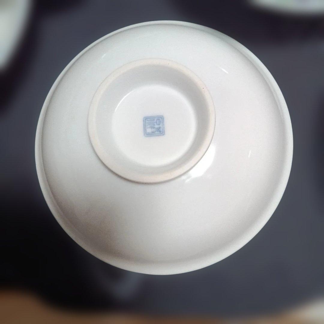 有田焼　其泉窯　煮物蓋付き椀　浅丼　染め錦地紋草花紋金彩柄5個