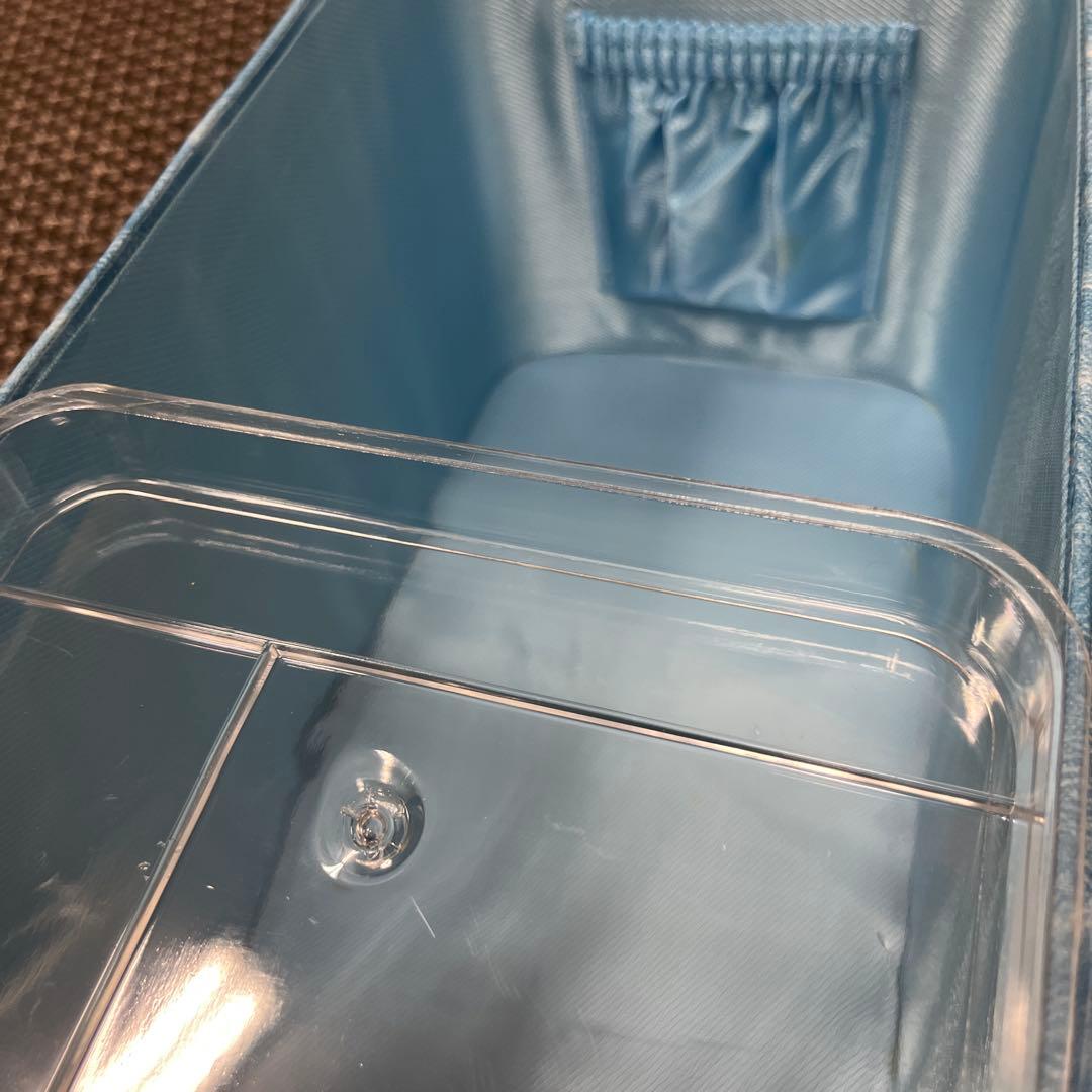 メイクボックス　バニティケース　鍵付き　美品　昭和レトロ