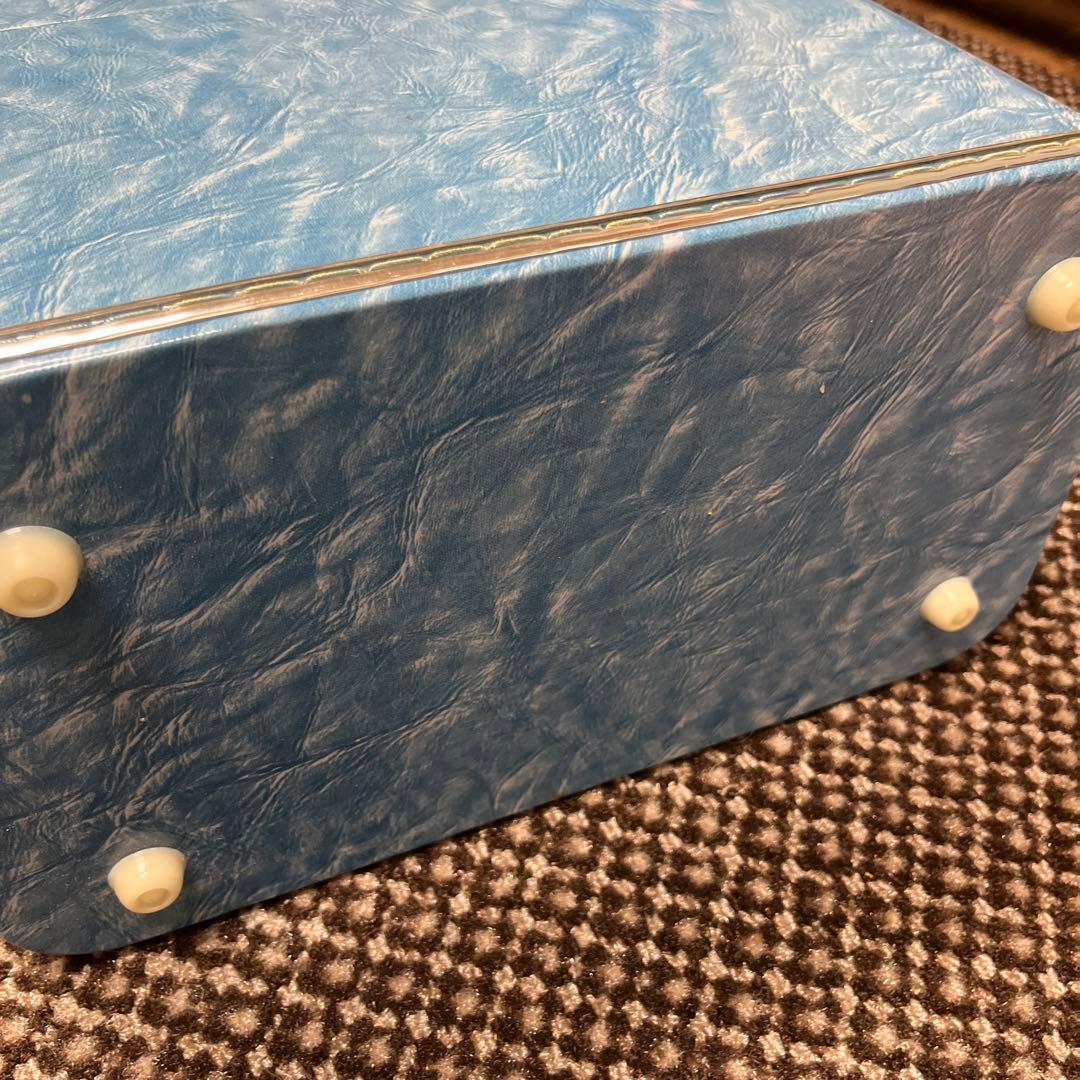 メイクボックス　バニティケース　鍵付き　美品　昭和レトロ