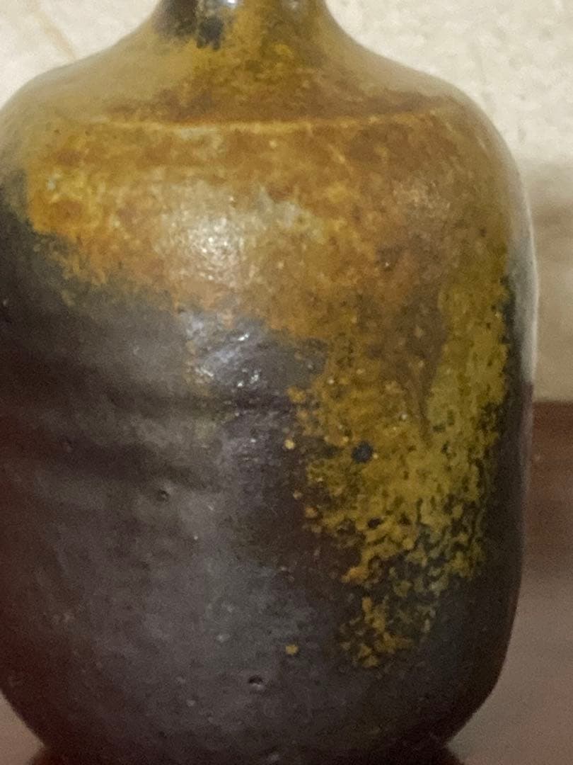 3/4までお値引き中　末田　恵［師：安倍安人] 伊部徳利（備前）