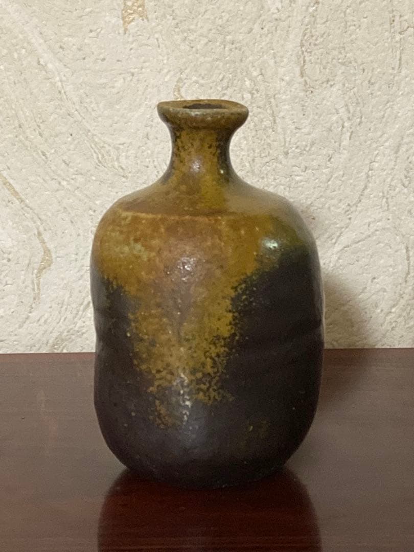 3/4までお値引き中　末田　恵［師：安倍安人] 伊部徳利（備前）
