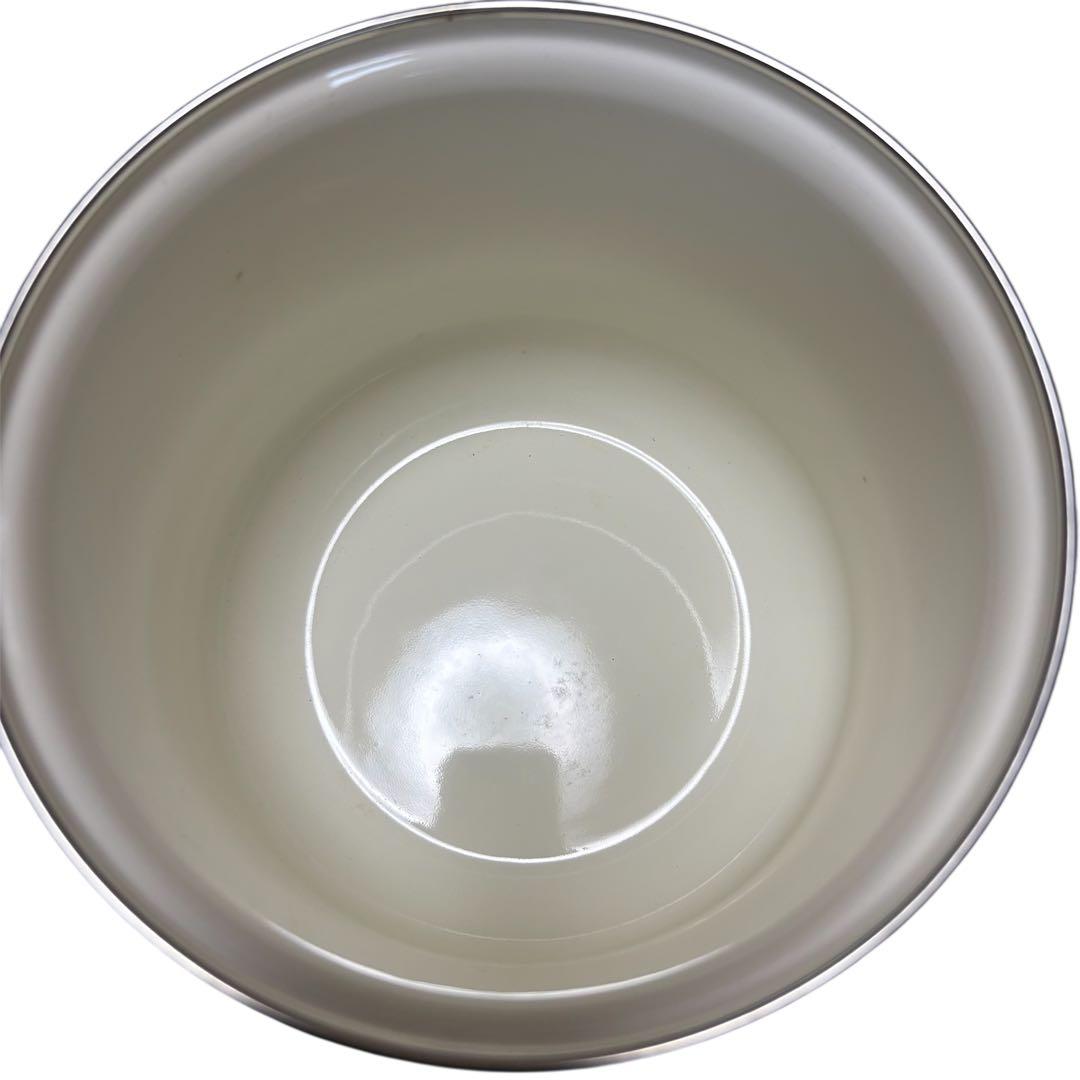 【美品】昭和レトロ サンコーウェア　花柄 両手鍋＆キャニスター 2pc Set