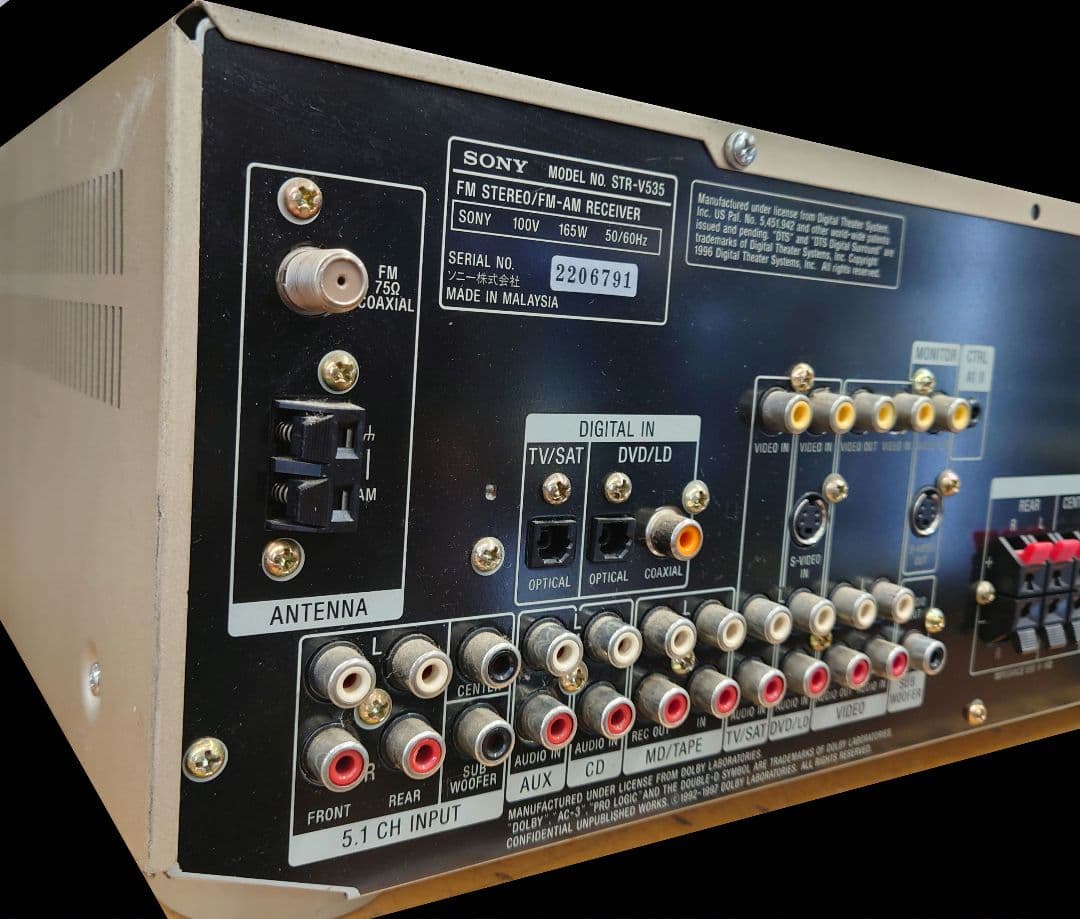 ■■SONY　STR-V535 AVアンプ