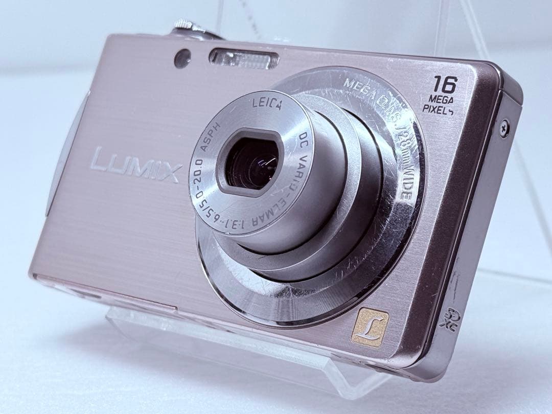 LUMIX DMC-FH5 ピンクゴールド 動作確認済 16MP コンデジ
