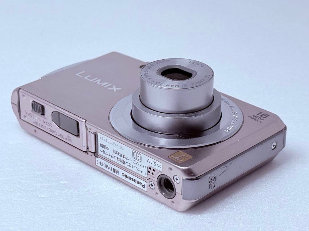 LUMIX DMC-FH5 ピンクゴールド 動作確認済 16MP コンデジ
