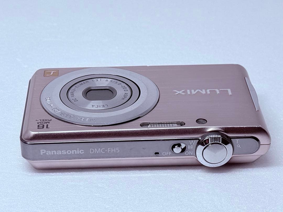 LUMIX DMC-FH5 ピンクゴールド 動作確認済 16MP コンデジ