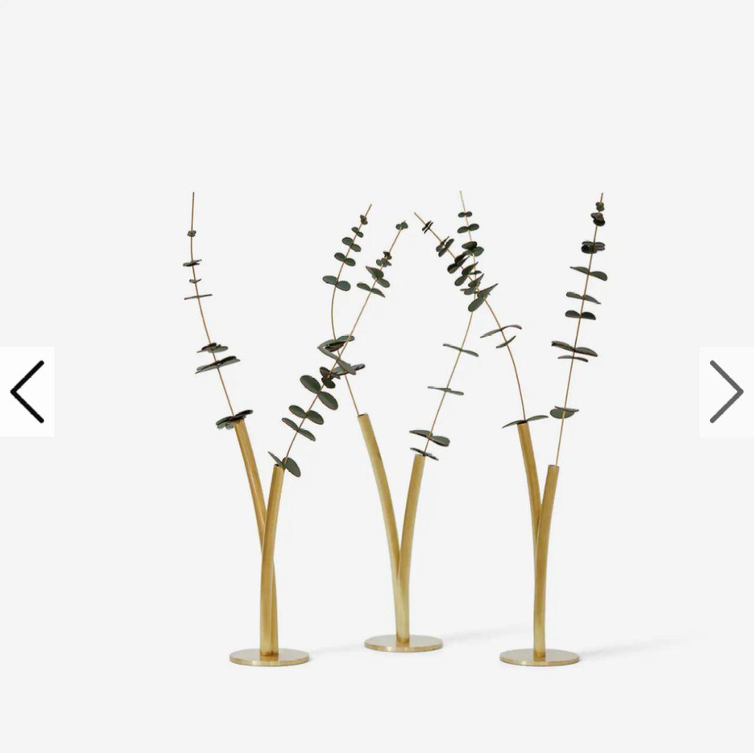 KLONG Skott 真鍮製フラワースタンド サテンゴールド・マットゴールド