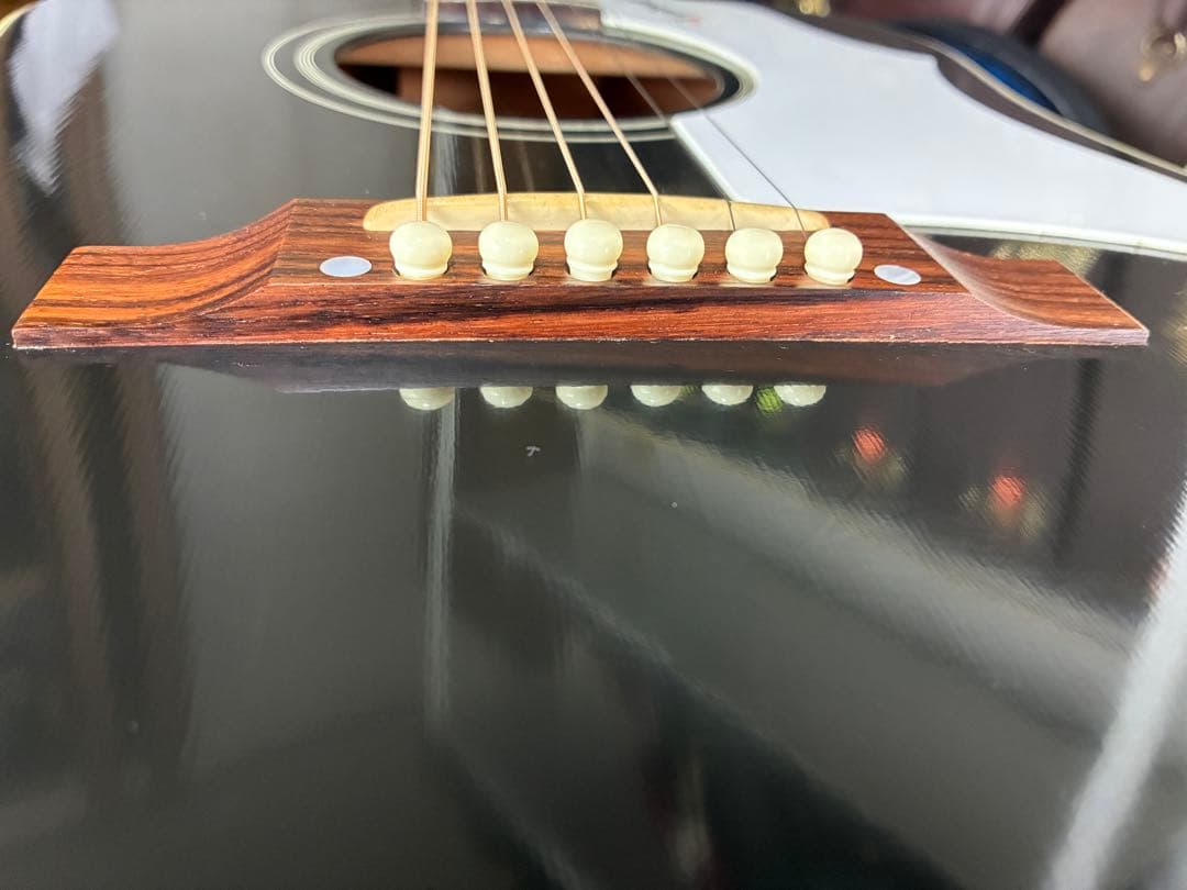 【2013年製】Gibson J45 エボニー VOSギブソン　固定サドル