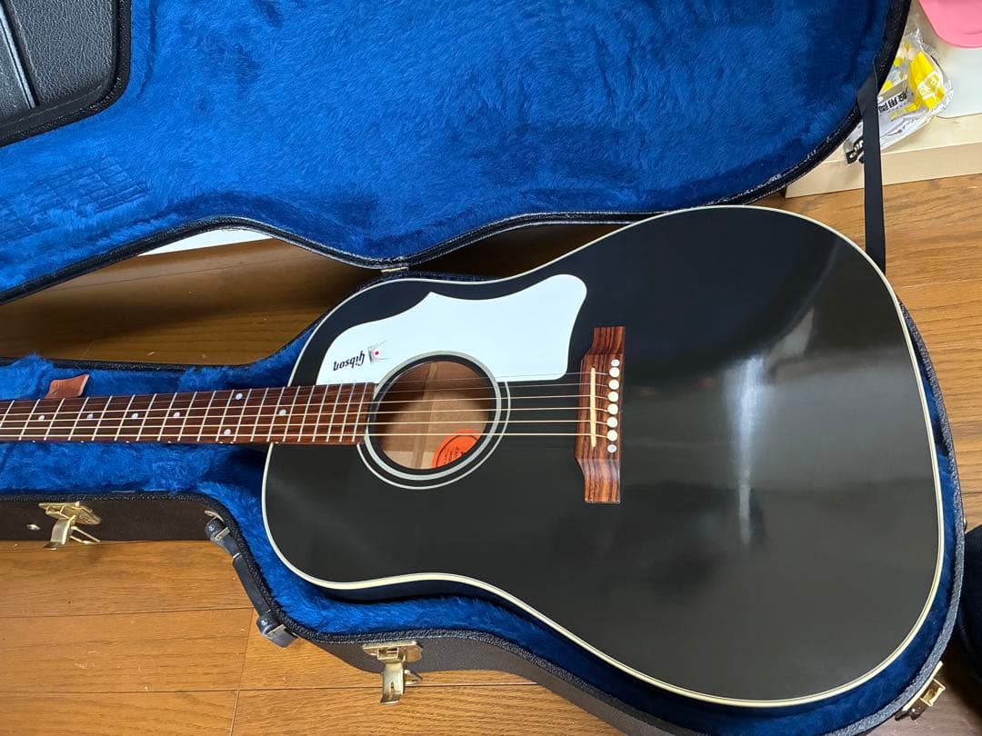 【2013年製】Gibson J45 エボニー VOSギブソン　固定サドル