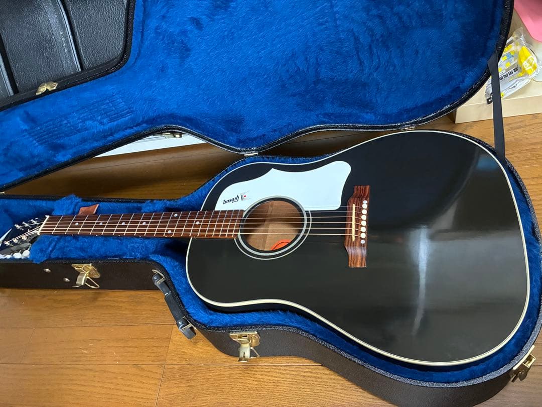 【2013年製】Gibson J45 エボニー VOSギブソン　固定サドル