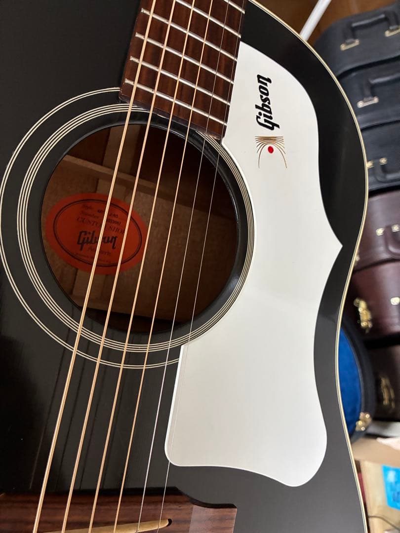 【2013年製】Gibson J45 エボニー VOSギブソン　固定サドル