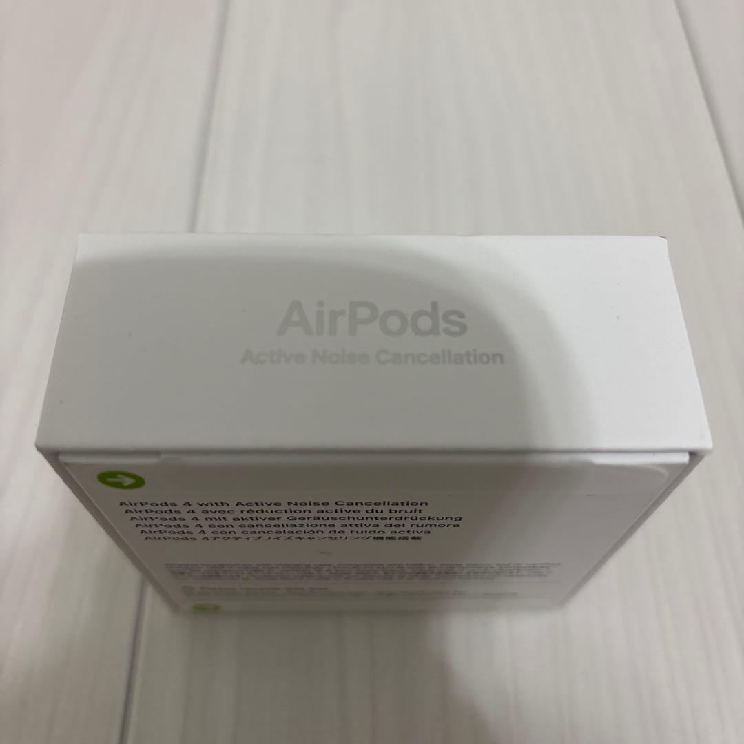AirPods (第4世代) アクティブノイズキャンセリング