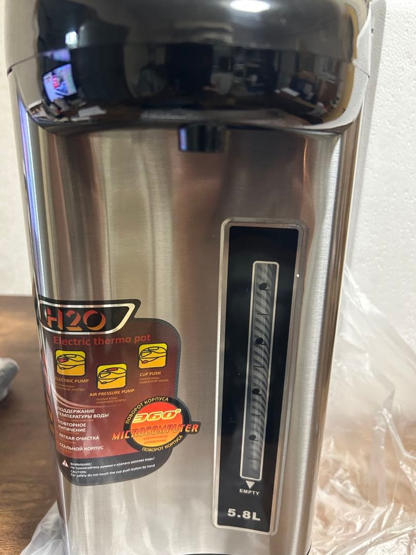 電気ポット 5.8L【節電対策】電気ポット ポット マイコン式