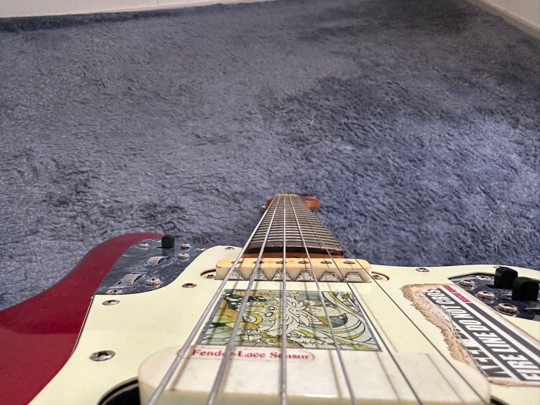 カ*s様 fender japan jaguar candy apple red