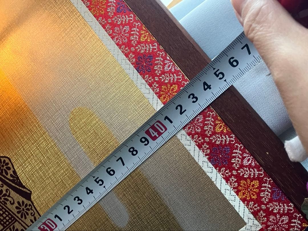 とうぎょくひな人形　毛氈付き　取り扱い説明書付き