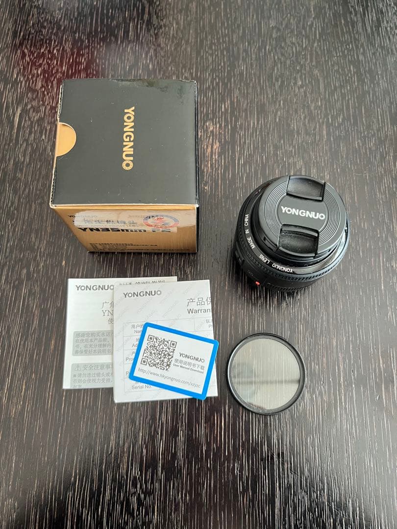 YONGNUO 35mm 単焦点レンズ 本体
