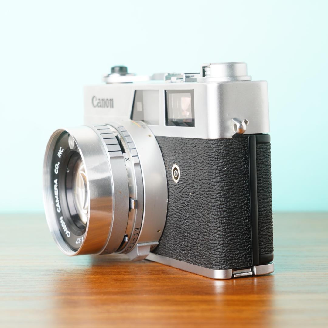 完動品◎CANON キャノネットQL17 フィルムカメラ #937